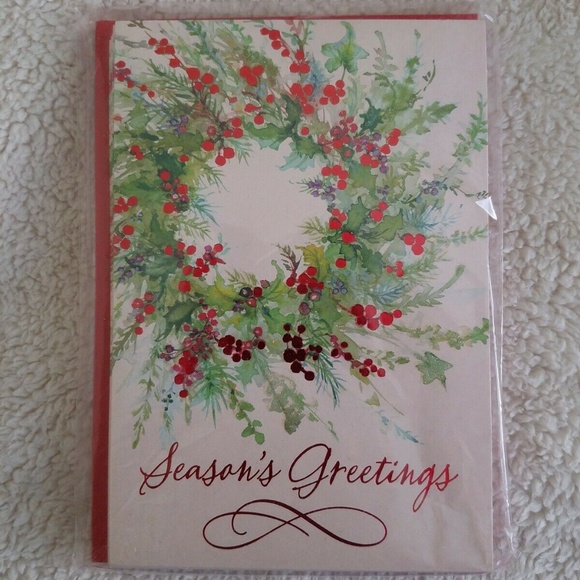 SOLD Christmas Cards Seasons Greetings Notes - Picture 1 of 2